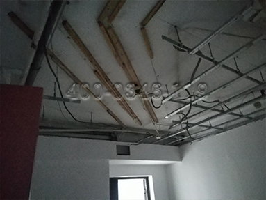 消防喷淋头上喷改下喷